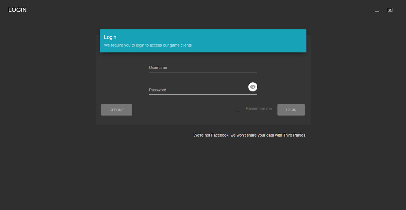 Login